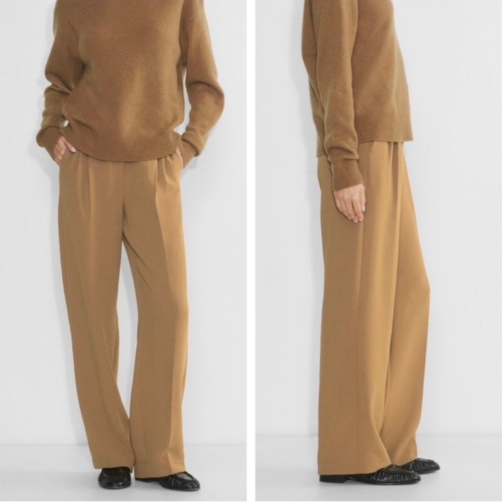 Aritzia Wilfred Khaki Classic Dress Pants